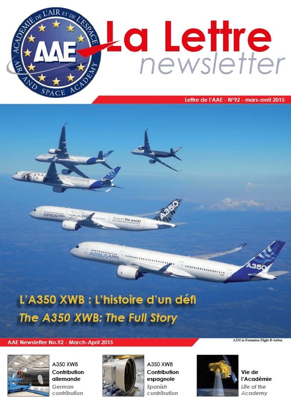 Lettre n°92 - L'A350 XWB : l'histoire d'un défi