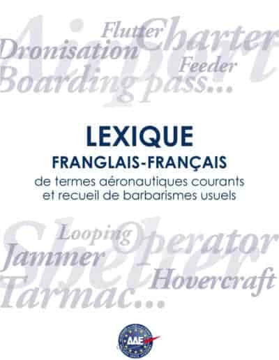 Lexique franglais-français de termes aéronautiques courants