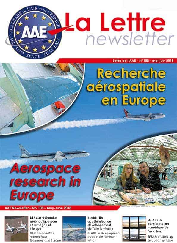 Lettre n° 108 - Recherche aérospatiale en Europe