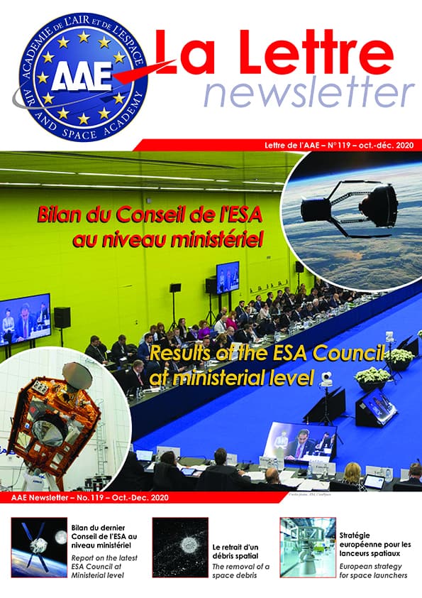 Lettre n° 119 - Bilan du Conseil de l'ESA au niveau ministériel