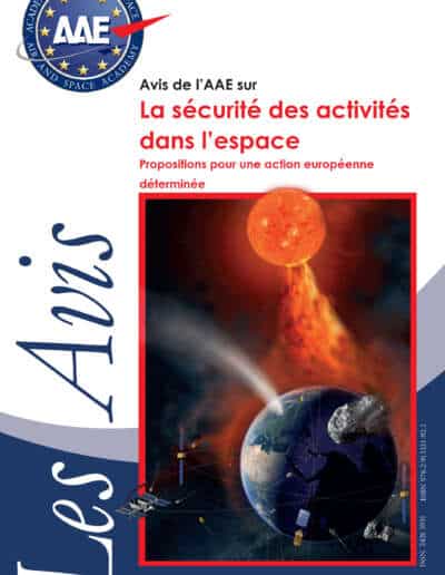 Avis n°14 sur « La Sécurité des activités dans l’espace : propositions pour une action européenne déterminée »