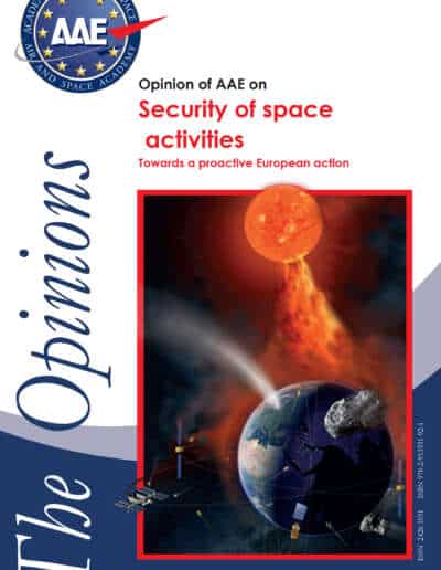 Opinion No.14 on “Security of space activities: Towards a proactive European action”