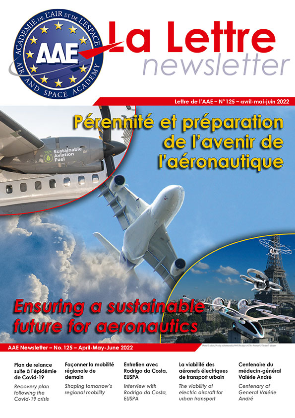 Lettre n°125 – Pérennité et préparation de l’avenir de l'aéronautique