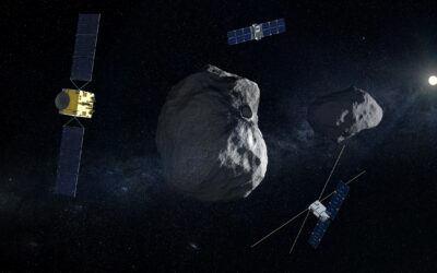 First asteroid deflection test with DART and HERA missions