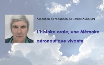 Reception address by Mr. Patrick Audouin