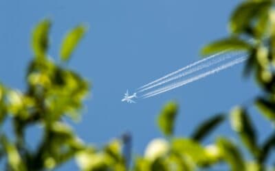Aircraft White Trails: Origin and Climate Impact