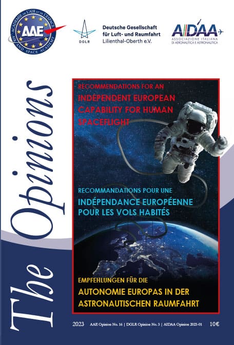 Opinion N°16 - Empfehlungen für eine Autonomie Europas in der astronautischen Raumfahrt